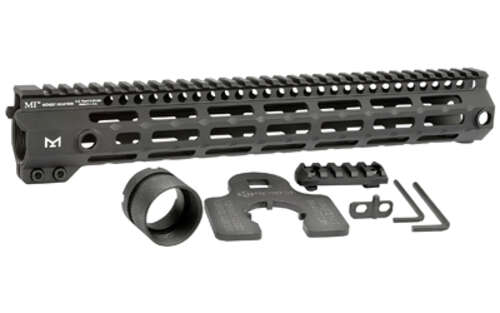 Grips Pads Stocks Midwest Industries Gen 4 M Series MIDWEST G4M M-LOK 13.375" HNDGRD BLK